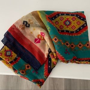Colorful scarf